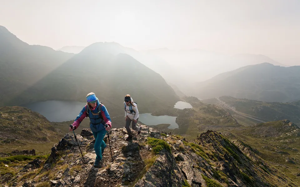 elegir bastones trekking