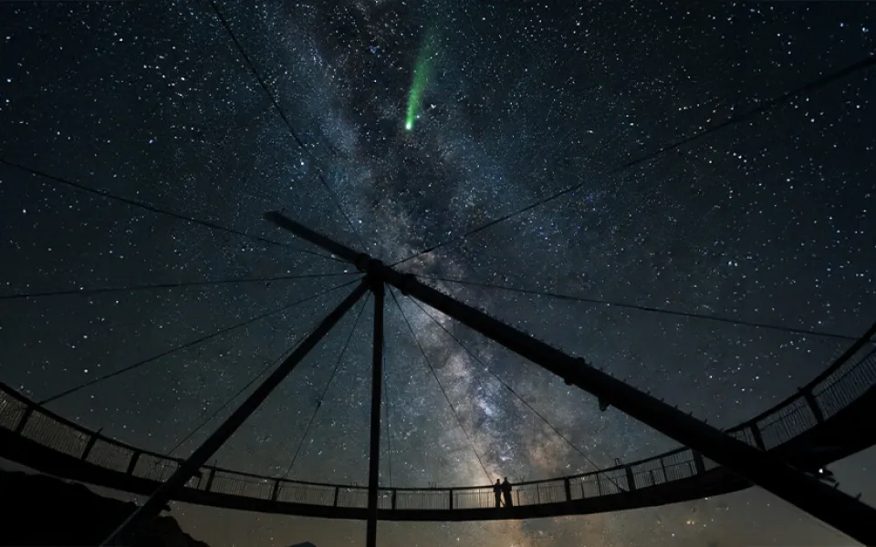 Cometa Lemon a Ordino Arcalís