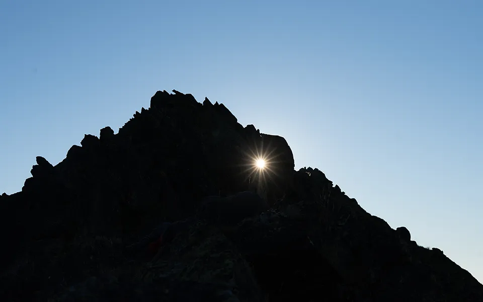pierced rock