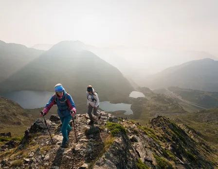 elegir bastones trekking