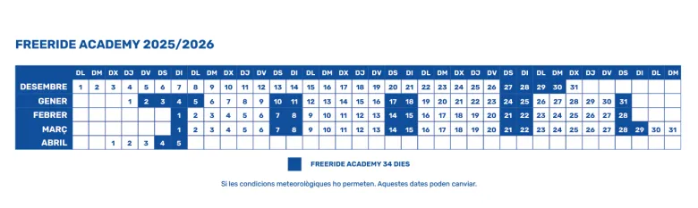Freeride Academy Ordino Arcalís