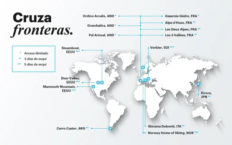 Mapa ventajas 2025-26 - Grandvalira