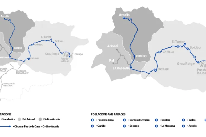 Ski Bus Grandvalira Resorts